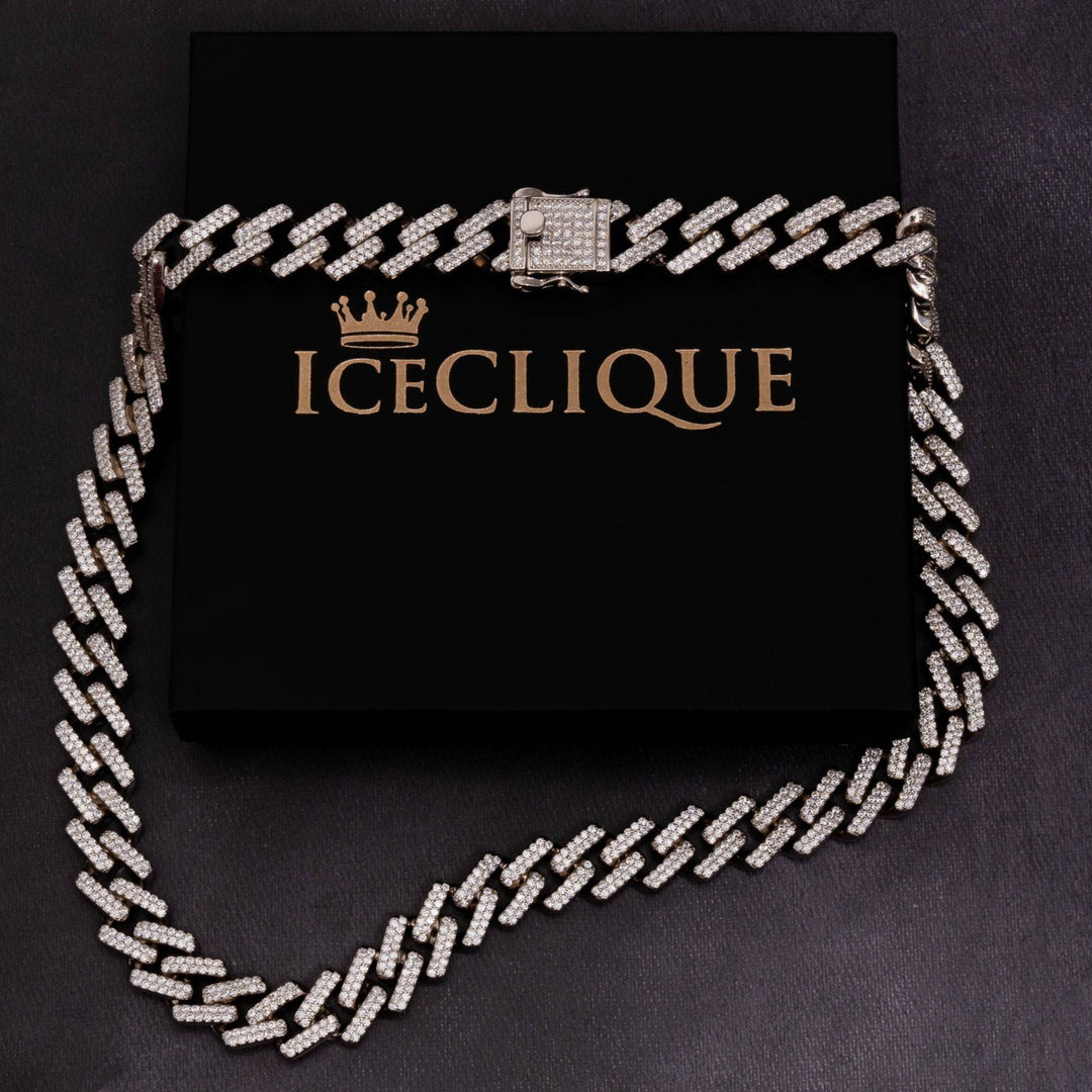 14mm Prong Chain - ICECLIQUE JEWELRY