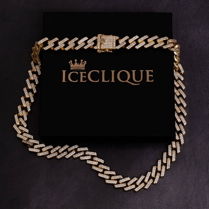 14mm Prong Chain - ICECLIQUE JEWELRY