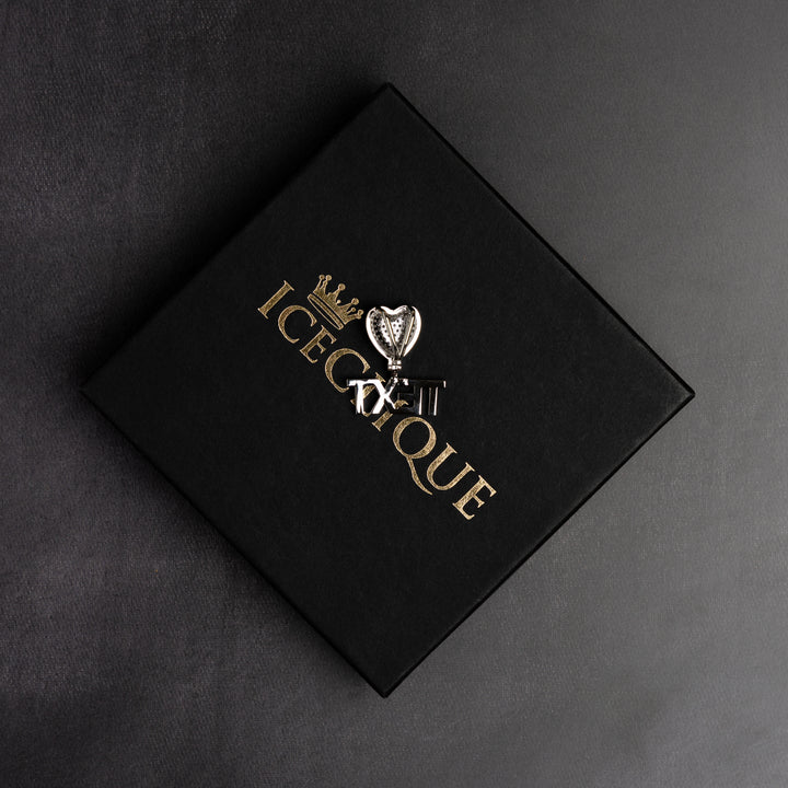 Custom Heart Letter Pendant - ICECLIQUE JEWELRY