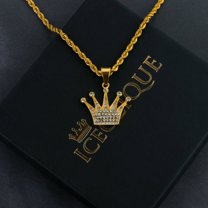 Undisputed King Pendant - ICECLIQUE JEWELRY
