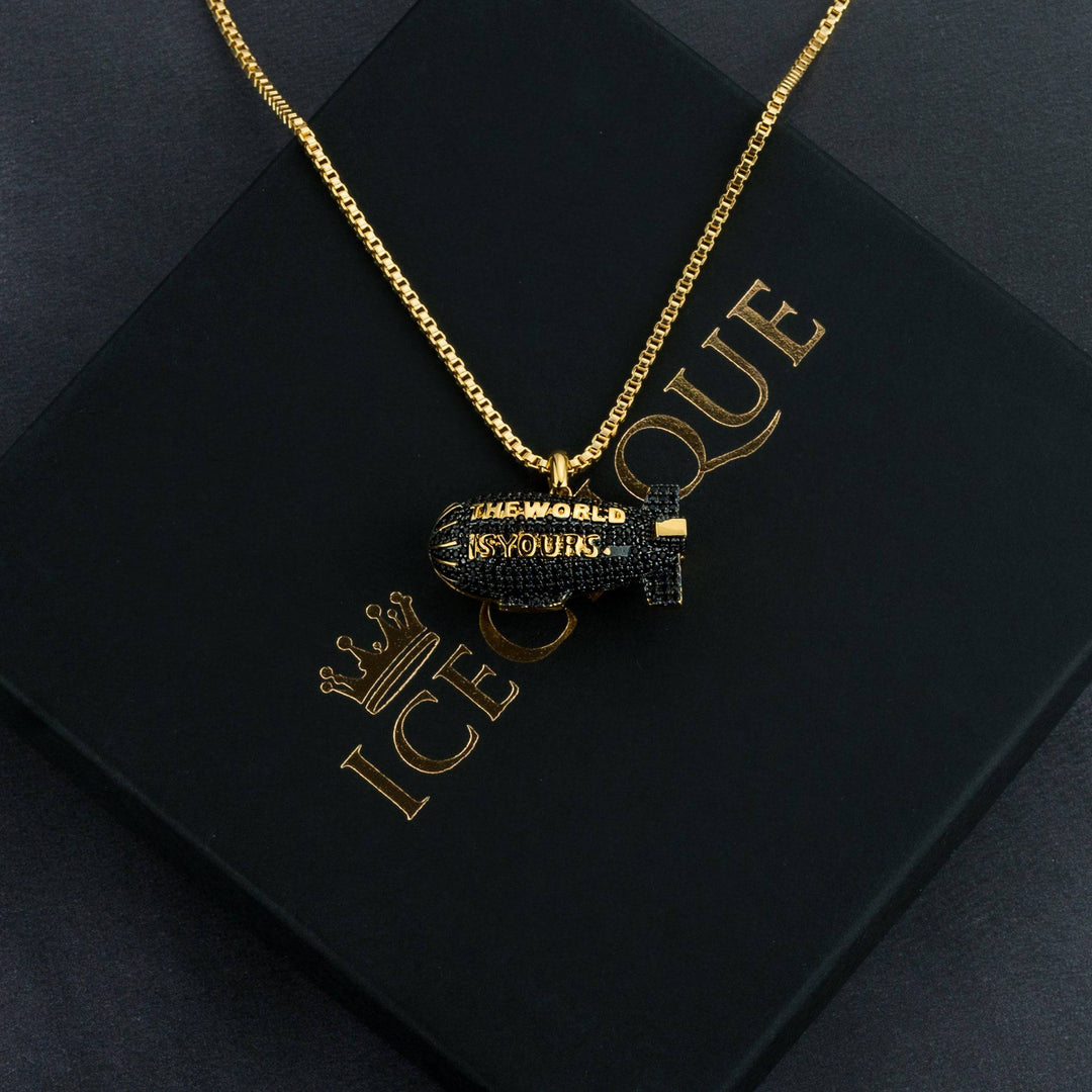 The World Is Yours Pendant - ICECLIQUE JEWELRY