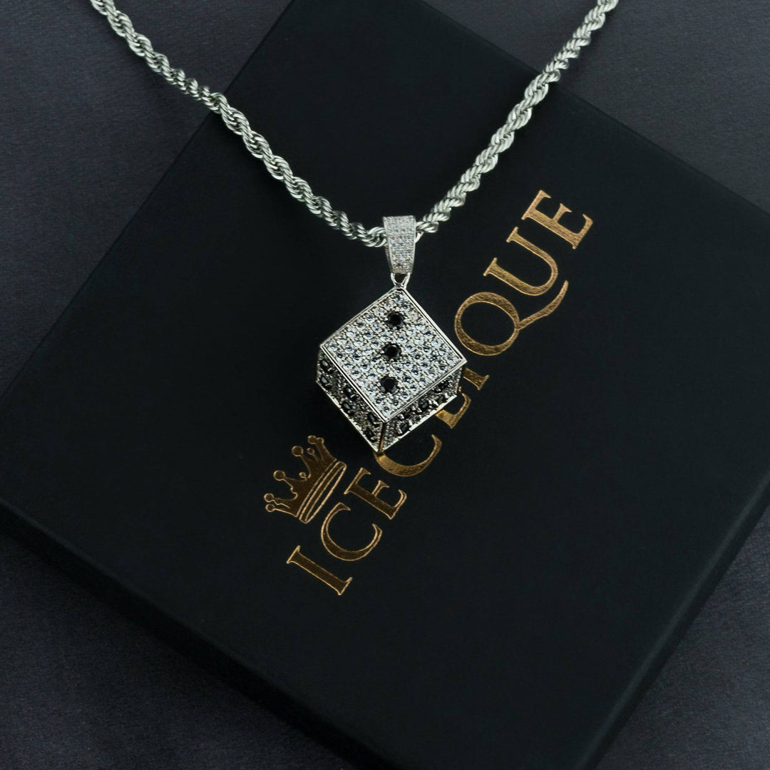 Dice Pendant - ICECLIQUE JEWELRY