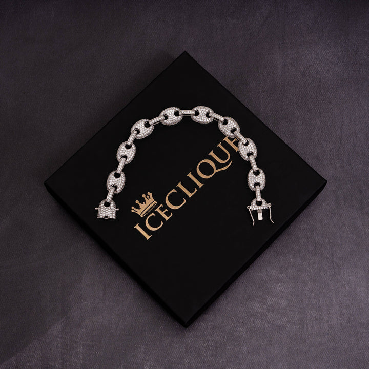 14mm Gucci Link Bracelet - ICECLIQUE JEWELRY