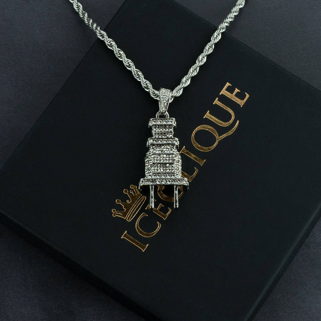 Iced Plug Pendant - ICECLIQUE JEWELRY
