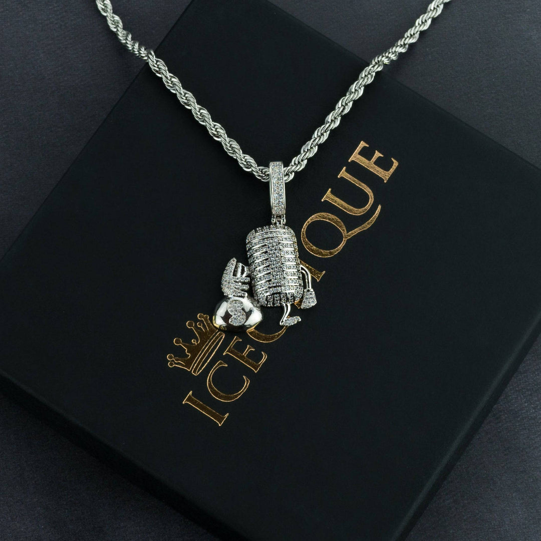 Mic Stacks Pendant - ICECLIQUE JEWELRY