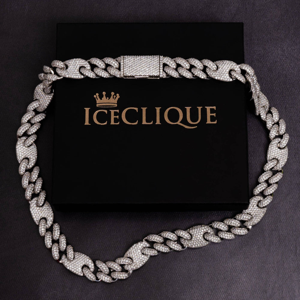 16mm Cuban & Gucci Link Chain - ICECLIQUE JEWELRY