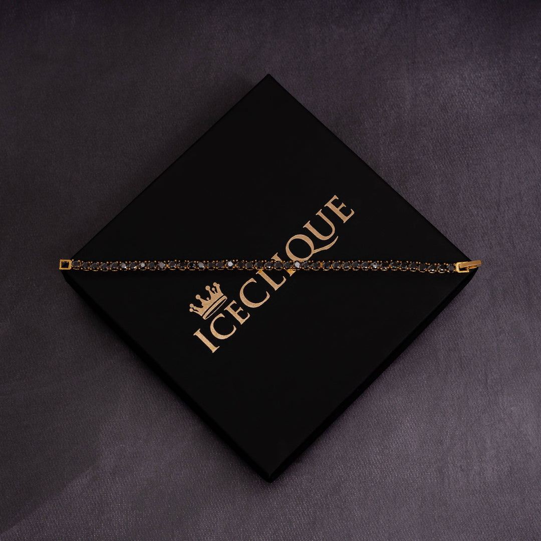 5mm Blackice Tennis Bracelet - ICECLIQUE JEWELRY