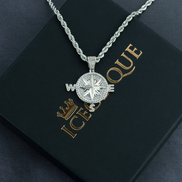 Compass Pendant - ICECLIQUE JEWELRY
