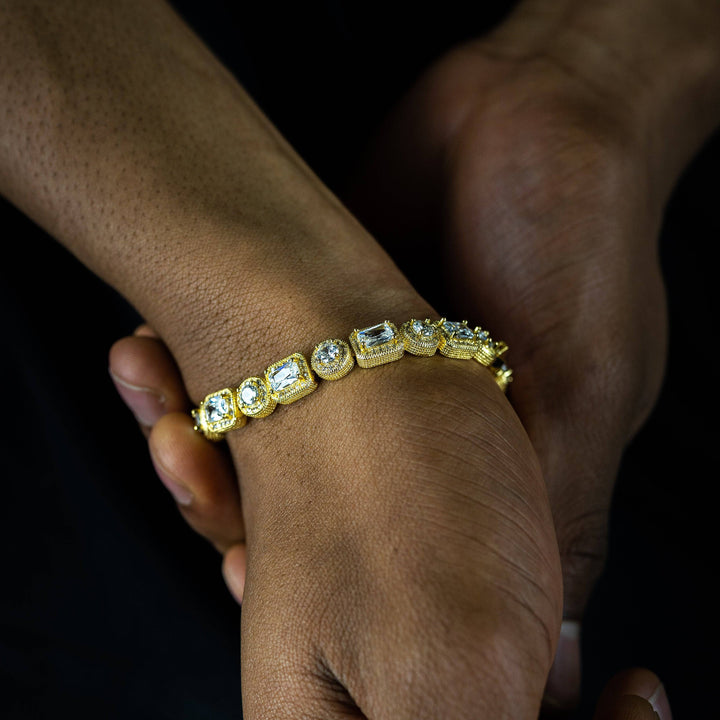 8mm Baguette Bracelet - ICECLIQUE JEWELRY