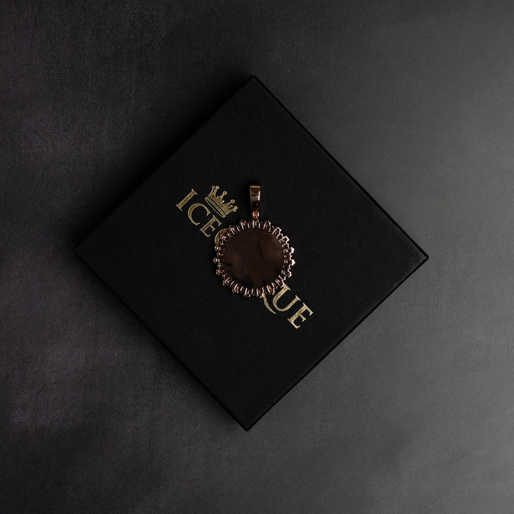 Iced Baguette Custom Photo Pendant - ICECLIQUE JEWELRY