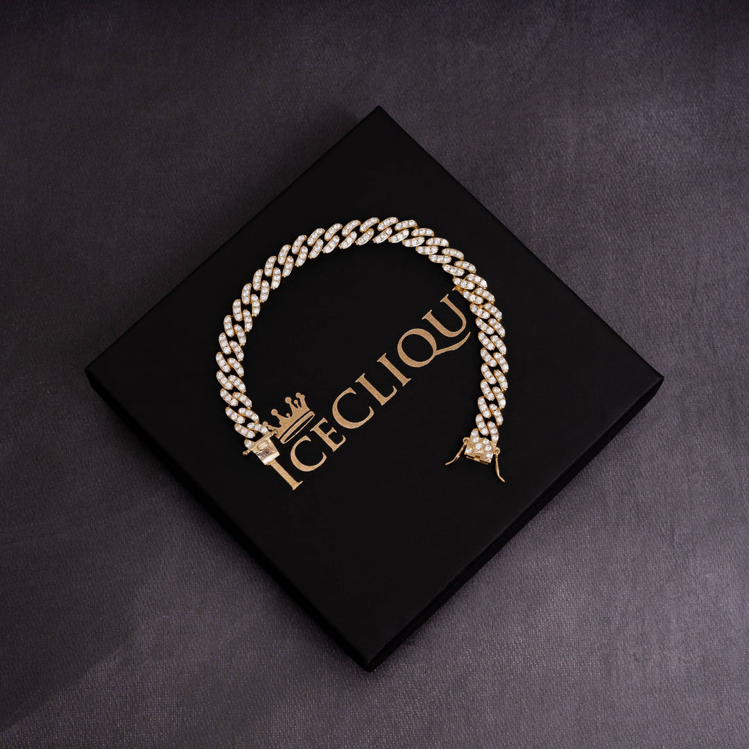 9mm Cuban Bracelet - ICECLIQUE JEWELRY