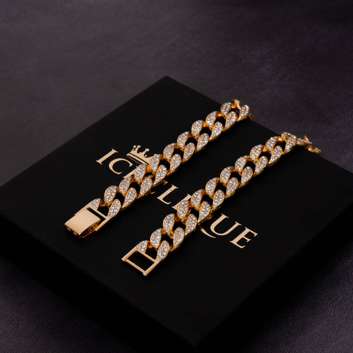 15mm Iced Cuban Chain - ICECLIQUE JEWELRY