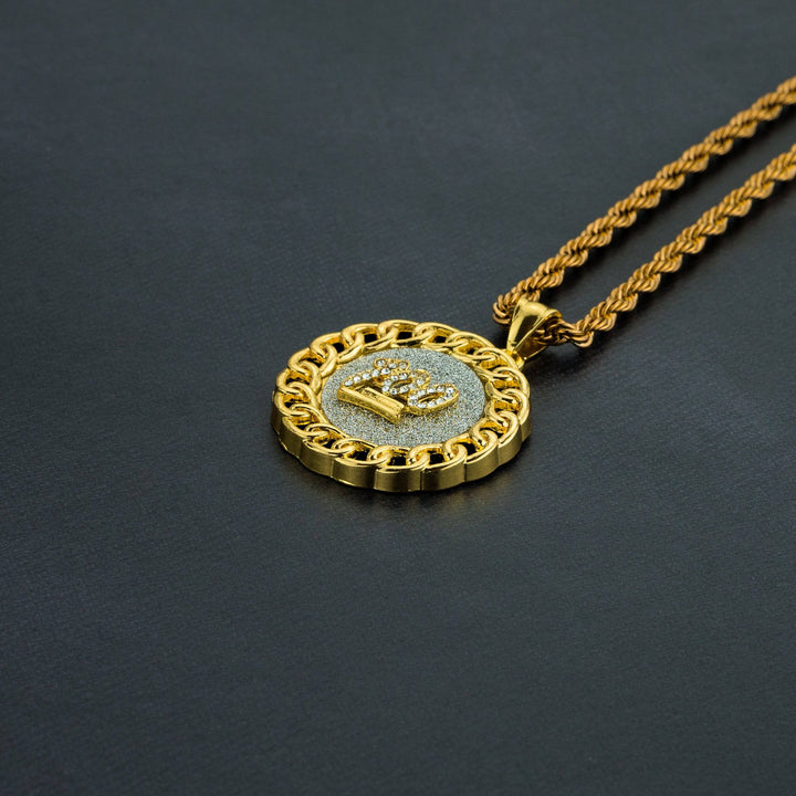 100 Round Pendant - ICECLIQUE JEWELRY
