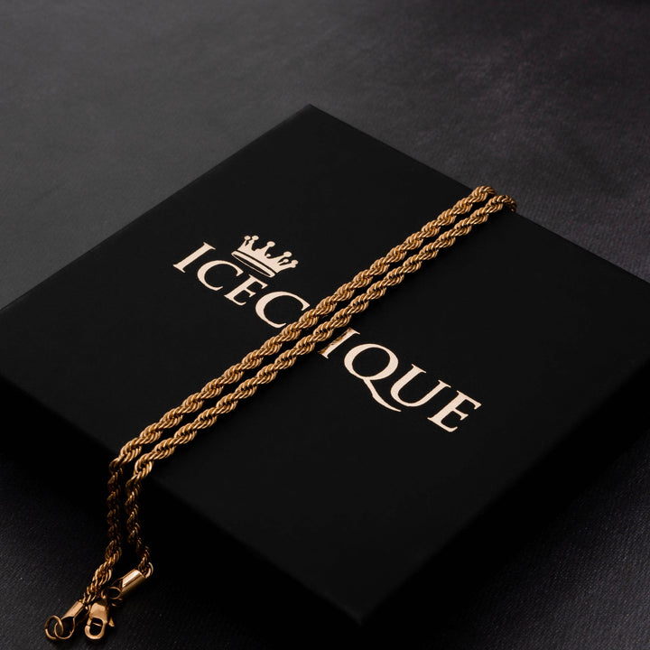 3mm Rope Chain - ICECLIQUE JEWELRY