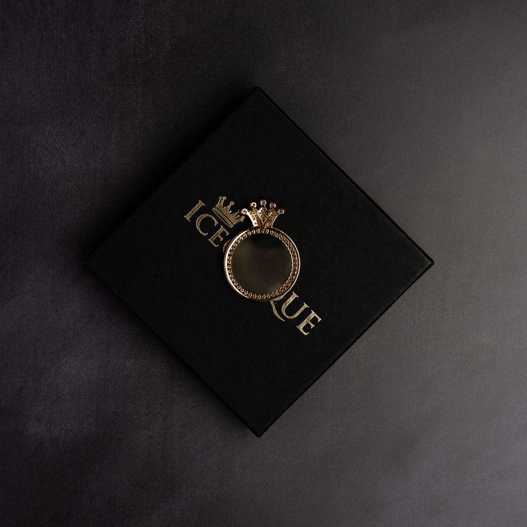 Crowned Custom Photo Pendant - ICECLIQUE JEWELRY