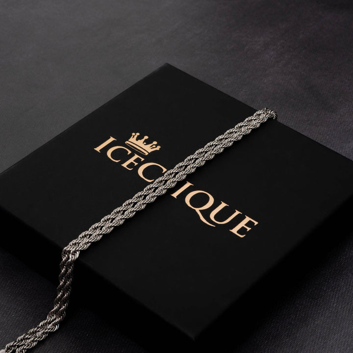 3mm Rope Chain - ICECLIQUE JEWELRY