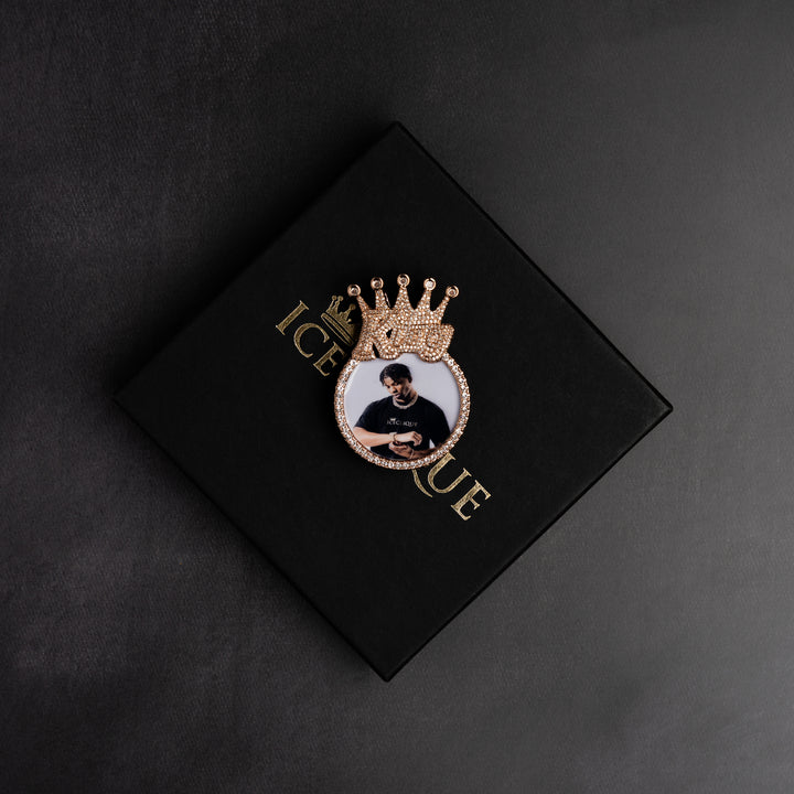 King Custom Photo Pendant - ICECLIQUE JEWELRY