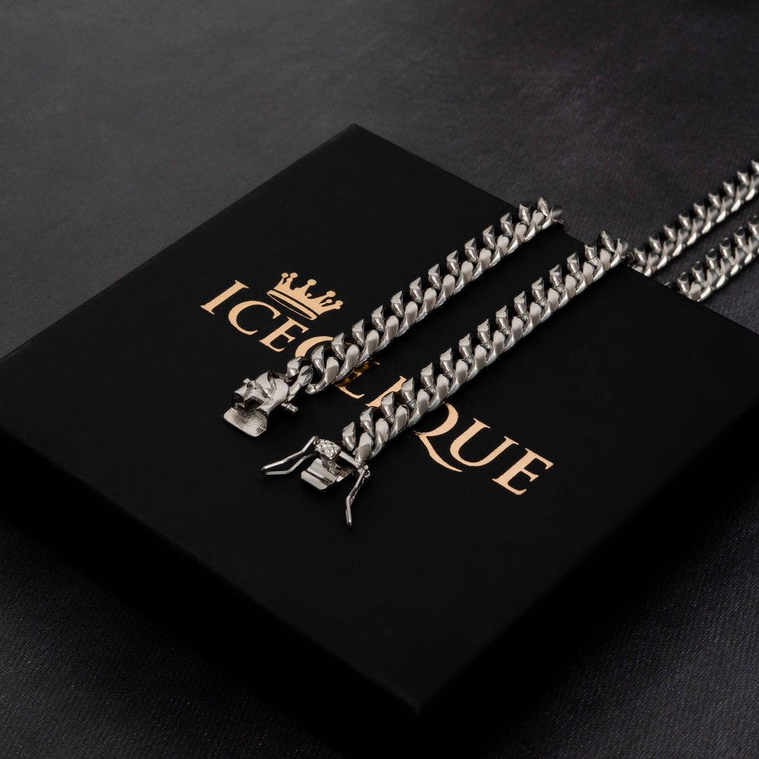 10mm Cuban Chain - ICECLIQUE JEWELRY