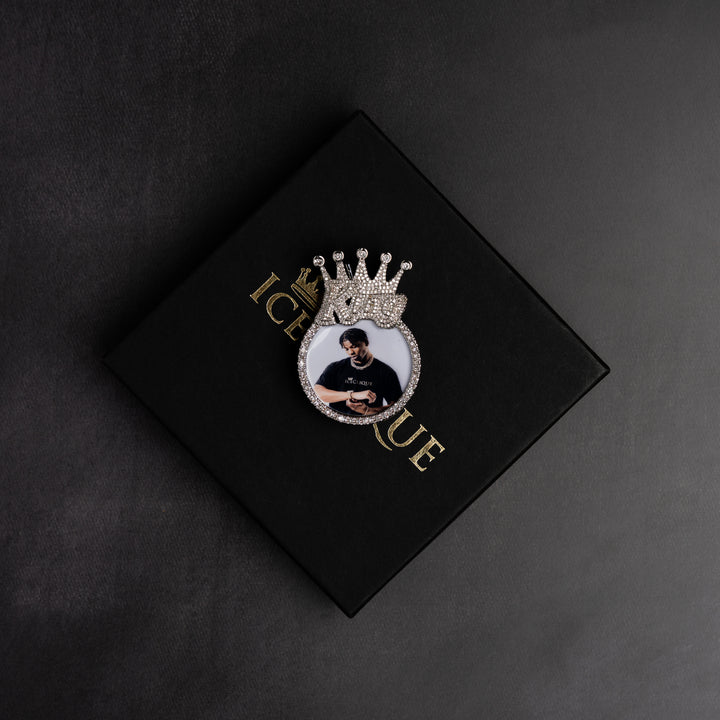 King Custom Photo Pendant - ICECLIQUE JEWELRY