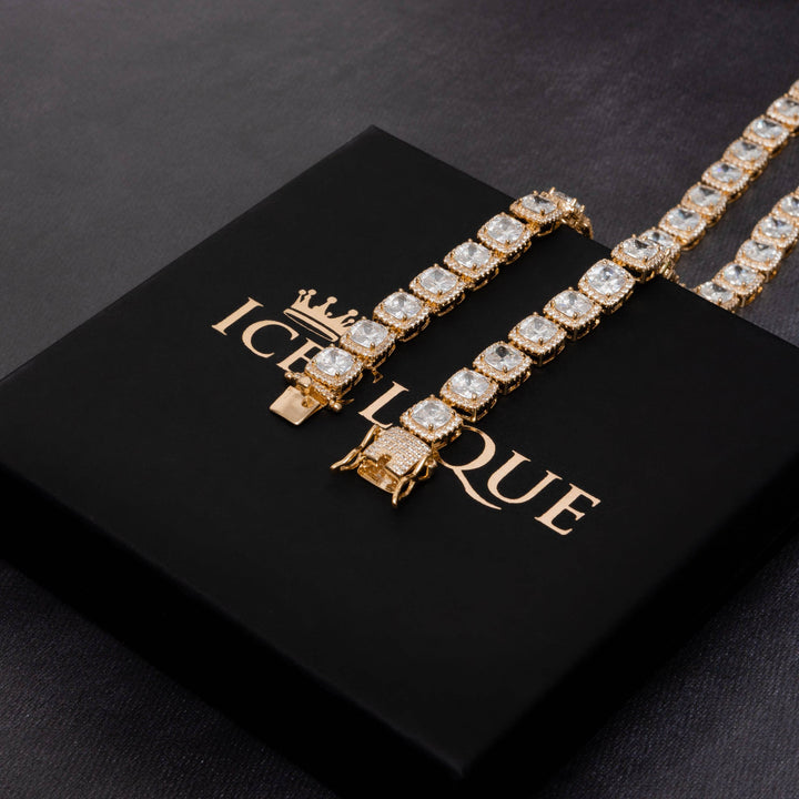 10mm Tennis Chain - ICECLIQUE JEWELRY
