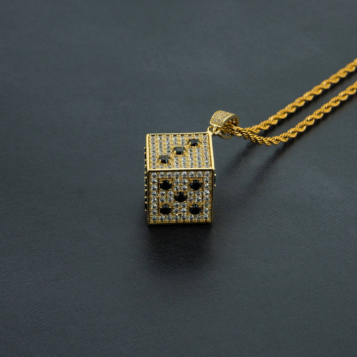 Dice Pendant - ICECLIQUE JEWELRY