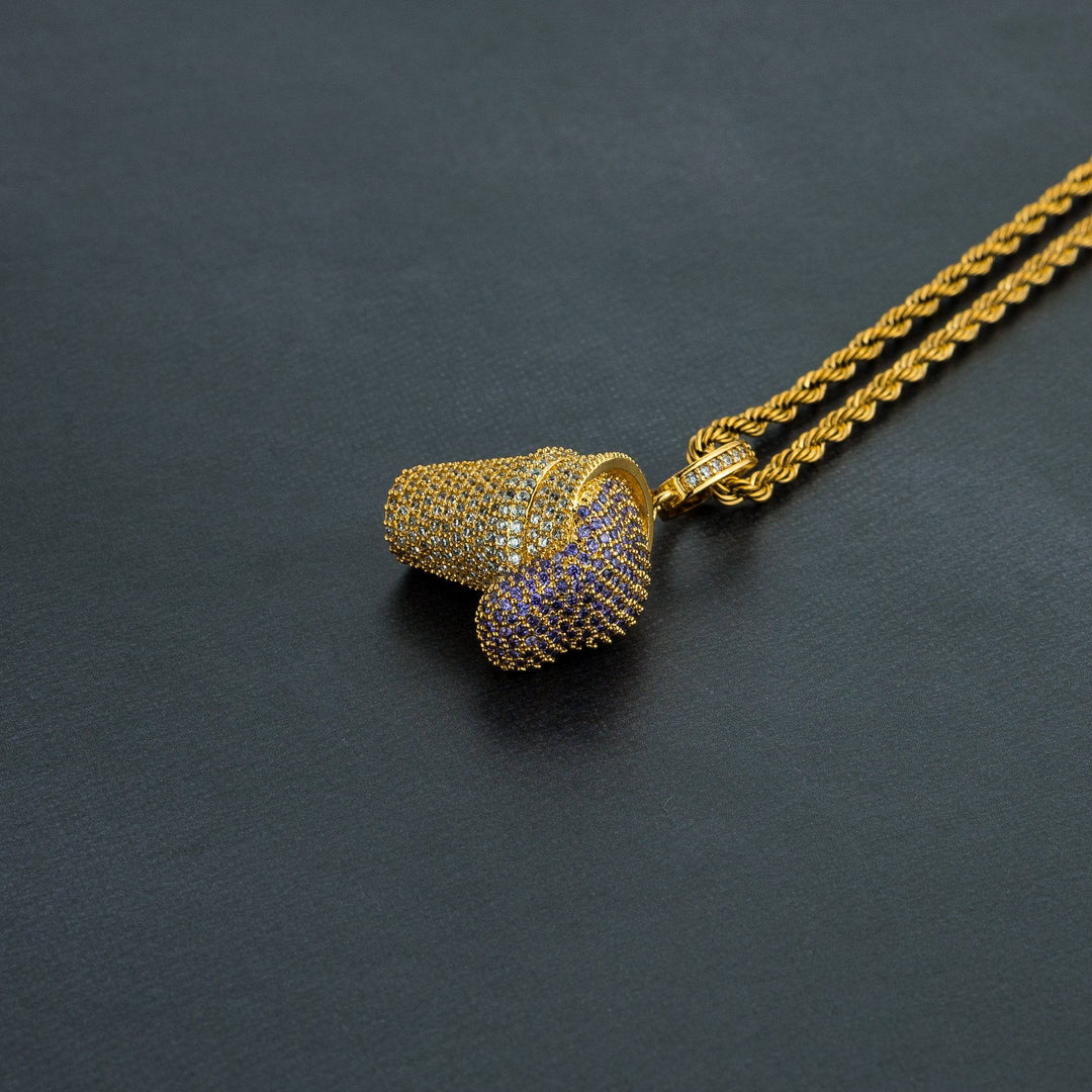 Iced Lean Pendant - ICECLIQUE JEWELRY