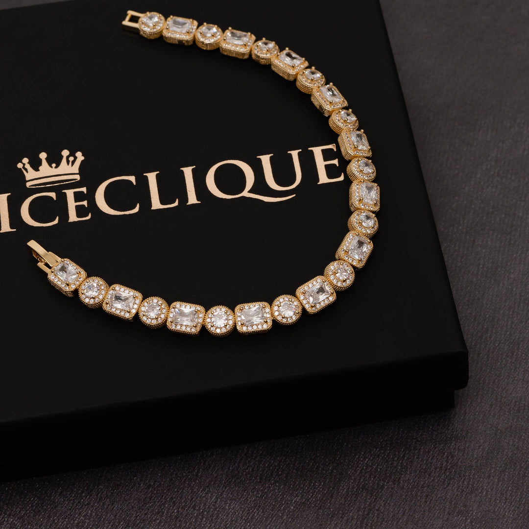 8mm Baguette Bracelet - ICECLIQUE JEWELRY