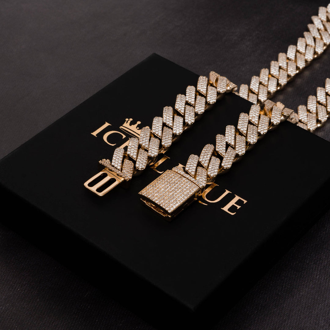20mm Prong Chain - ICECLIQUE JEWELRY