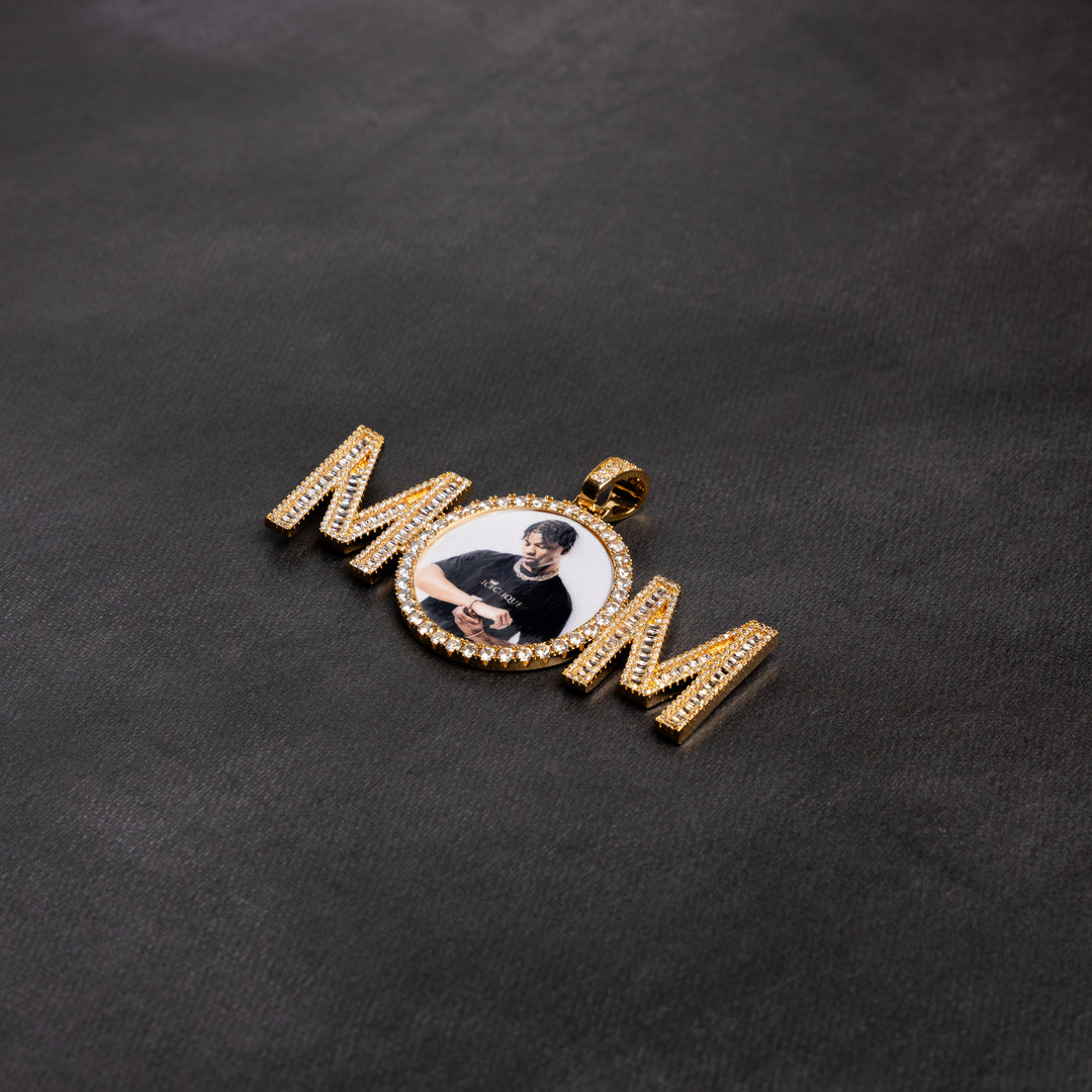 Mom Custom Photo Pendant - ICECLIQUE JEWELRY