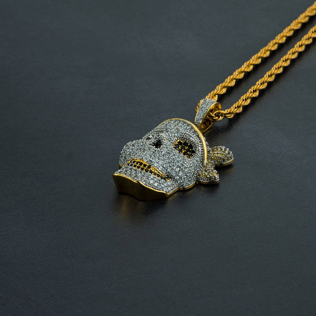 Pirate Skull Pendant - ICECLIQUE JEWELRY