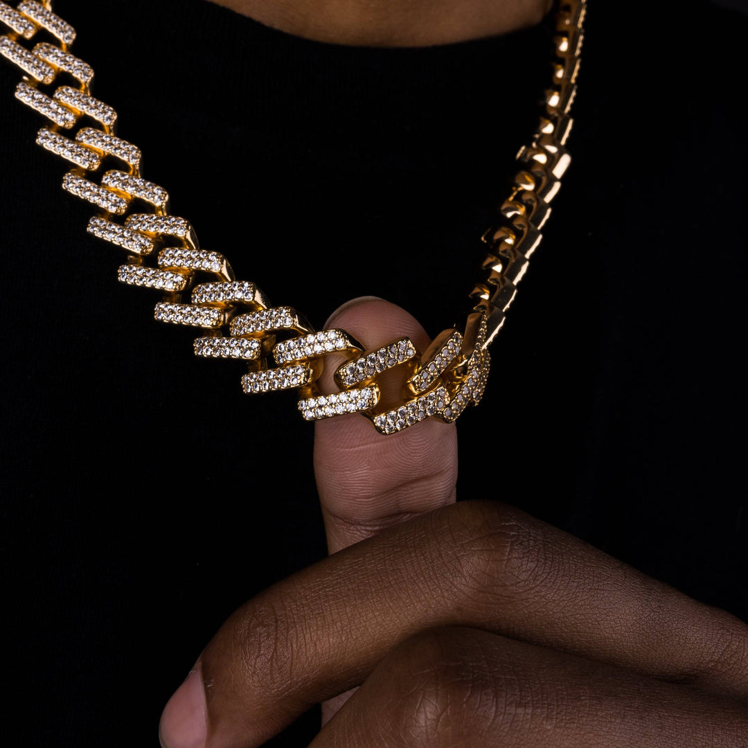 14mm Prong Chain - ICECLIQUE JEWELRY