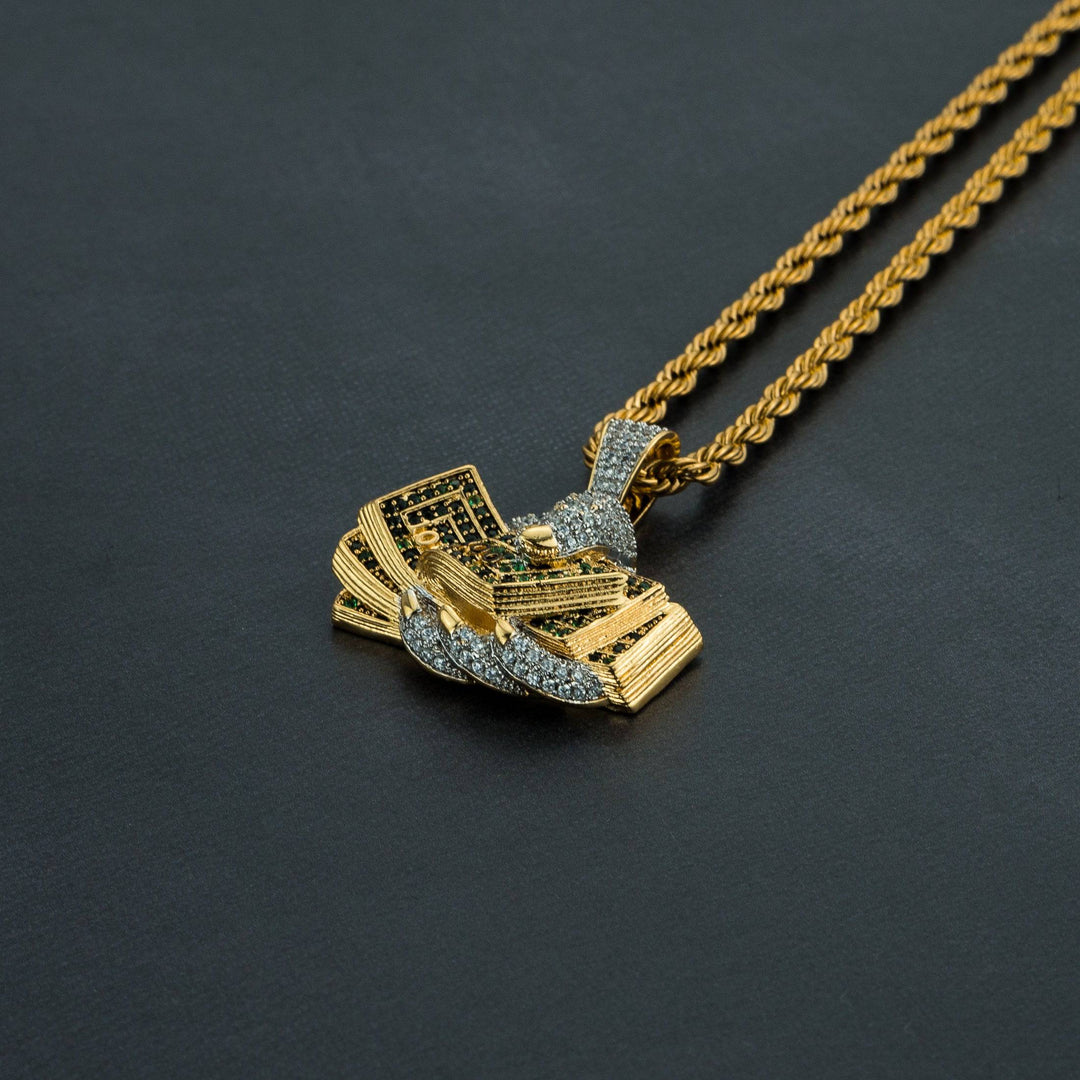 Cash Money Pendant - ICECLIQUE JEWELRY