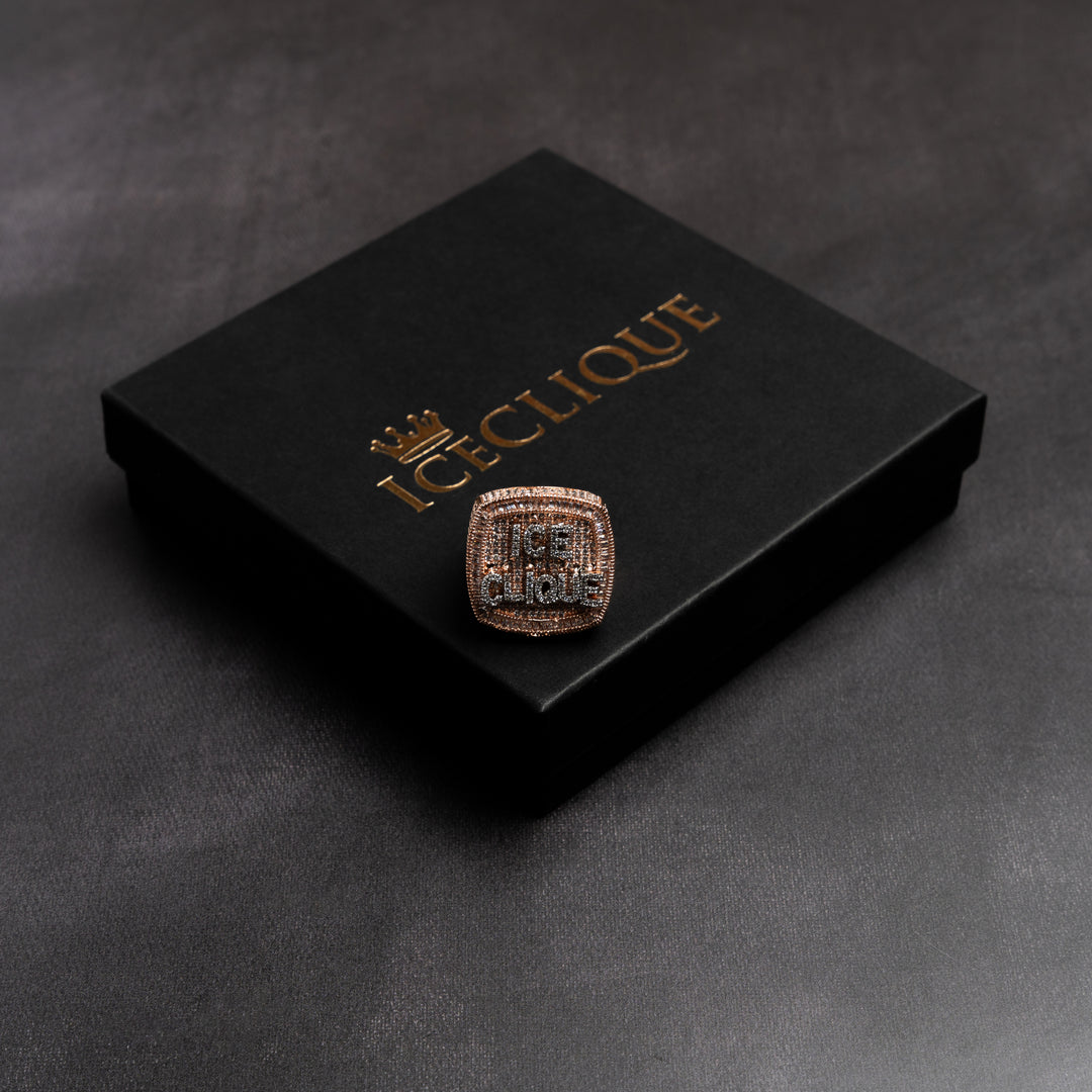 Custom Letter Ring - ICECLIQUE JEWELRY