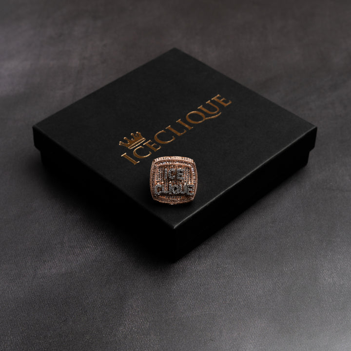 Custom Letter Ring - ICECLIQUE JEWELRY