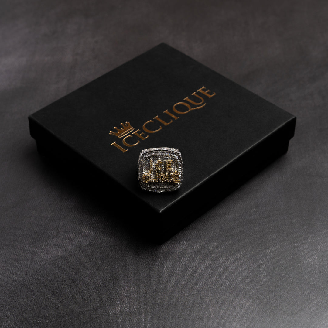 Custom Letter Ring - ICECLIQUE JEWELRY