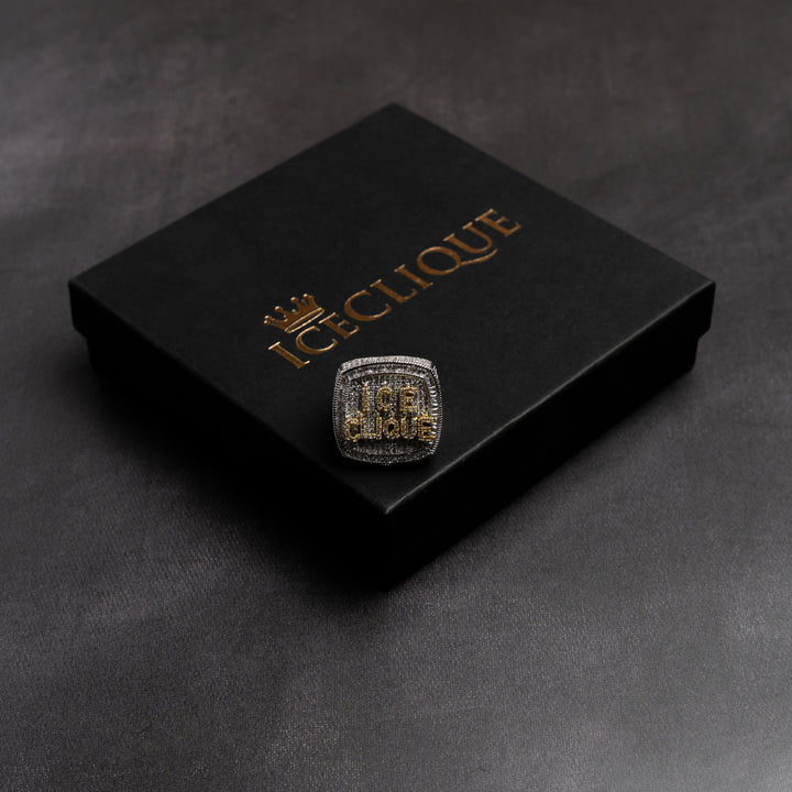 Custom Letter Ring - ICECLIQUE JEWELRY