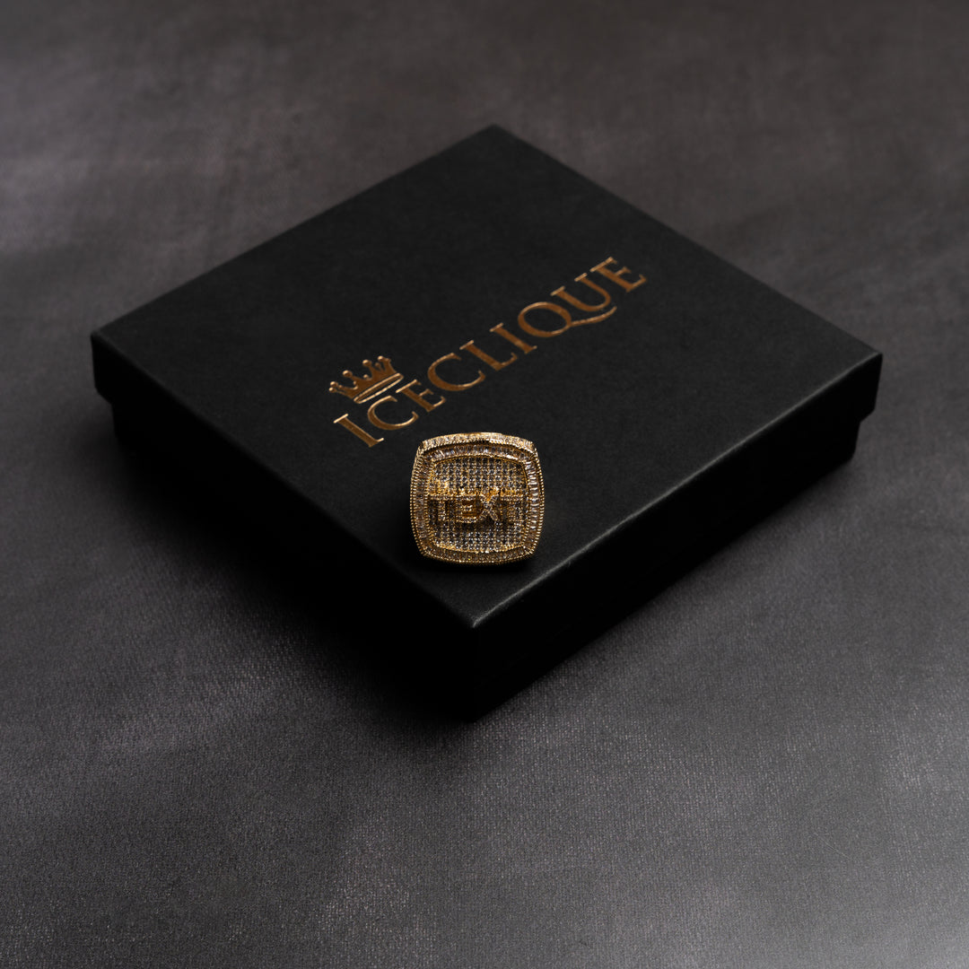 Custom Letter Ring - ICECLIQUE JEWELRY