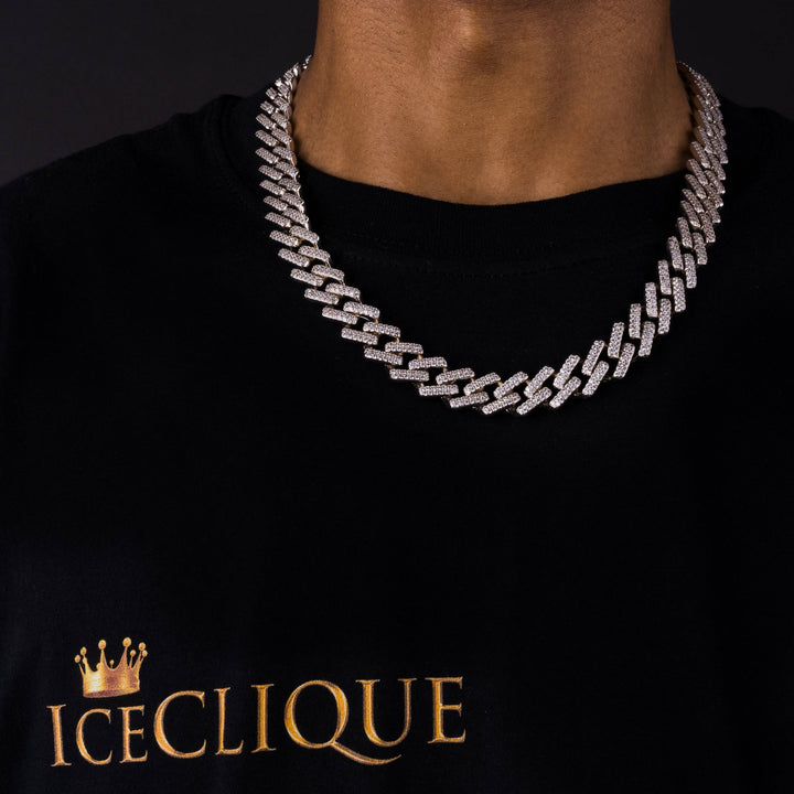 14mm Prong Chain - ICECLIQUE JEWELRY