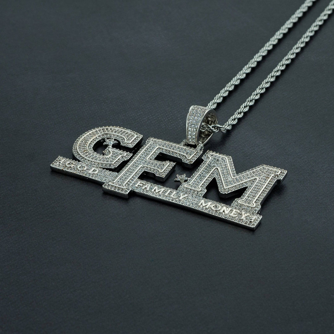GOD FAMILY MONEY Pendant - ICECLIQUE JEWELRY