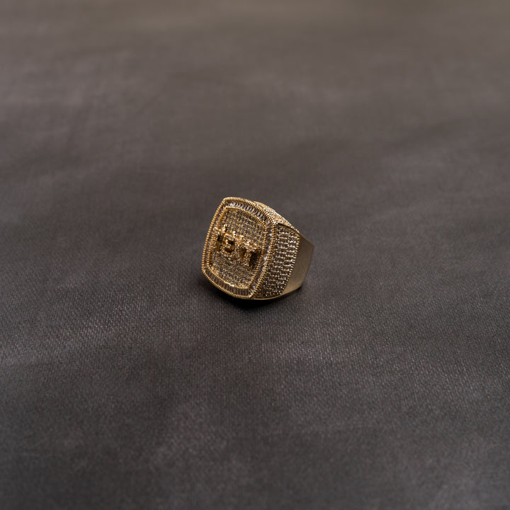 Custom Letter Ring - ICECLIQUE JEWELRY