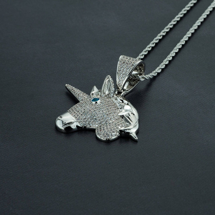 Iced Unicorn Pendant - ICECLIQUE JEWELRY