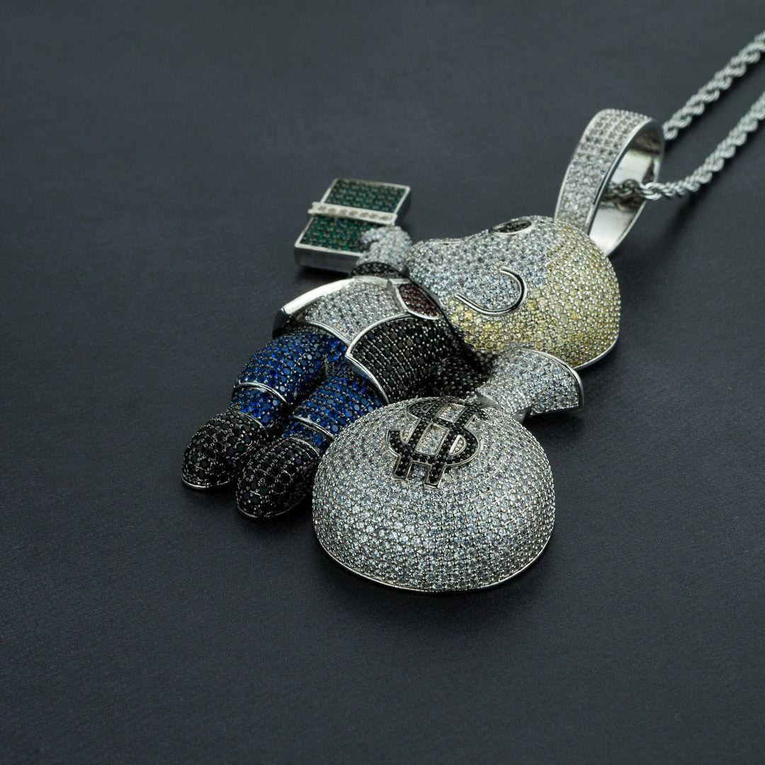 MoneyBoy Iced Pendant - ICECLIQUE JEWELRY
