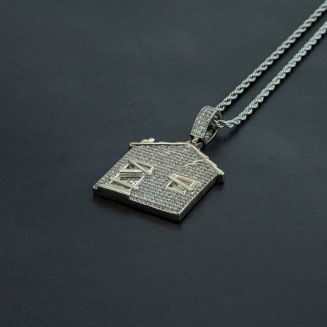 Trap House Pendant - ICECLIQUE JEWELRY