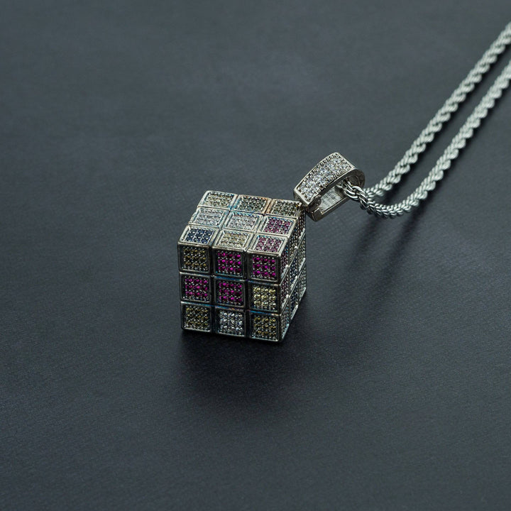 Iced Cube Pendant - ICECLIQUE JEWELRY