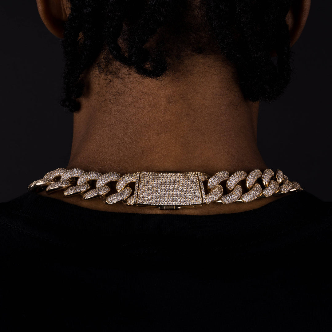 20mm Cuban Chain - ICECLIQUE JEWELRY