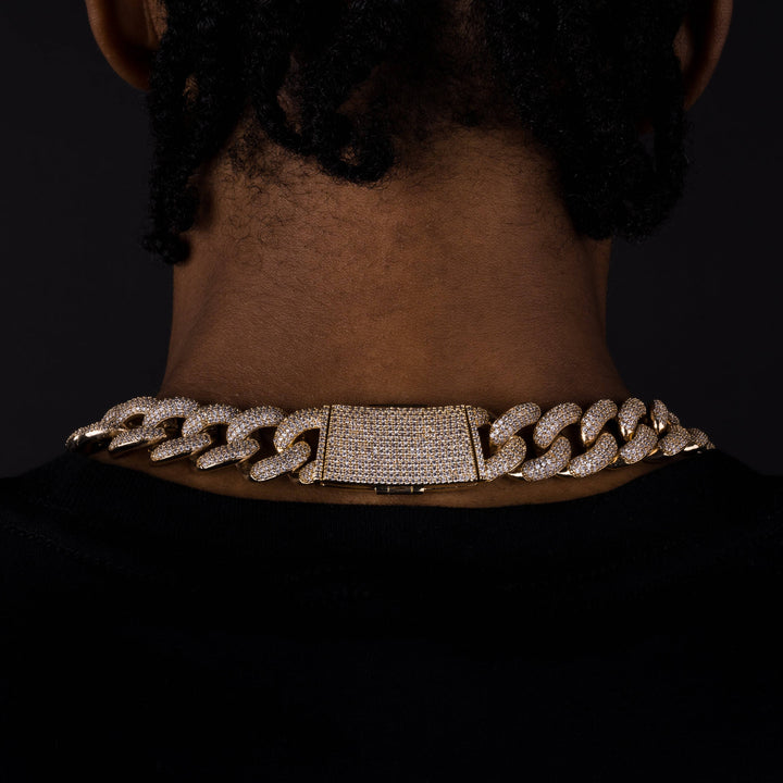 20mm Cuban Chain - ICECLIQUE JEWELRY
