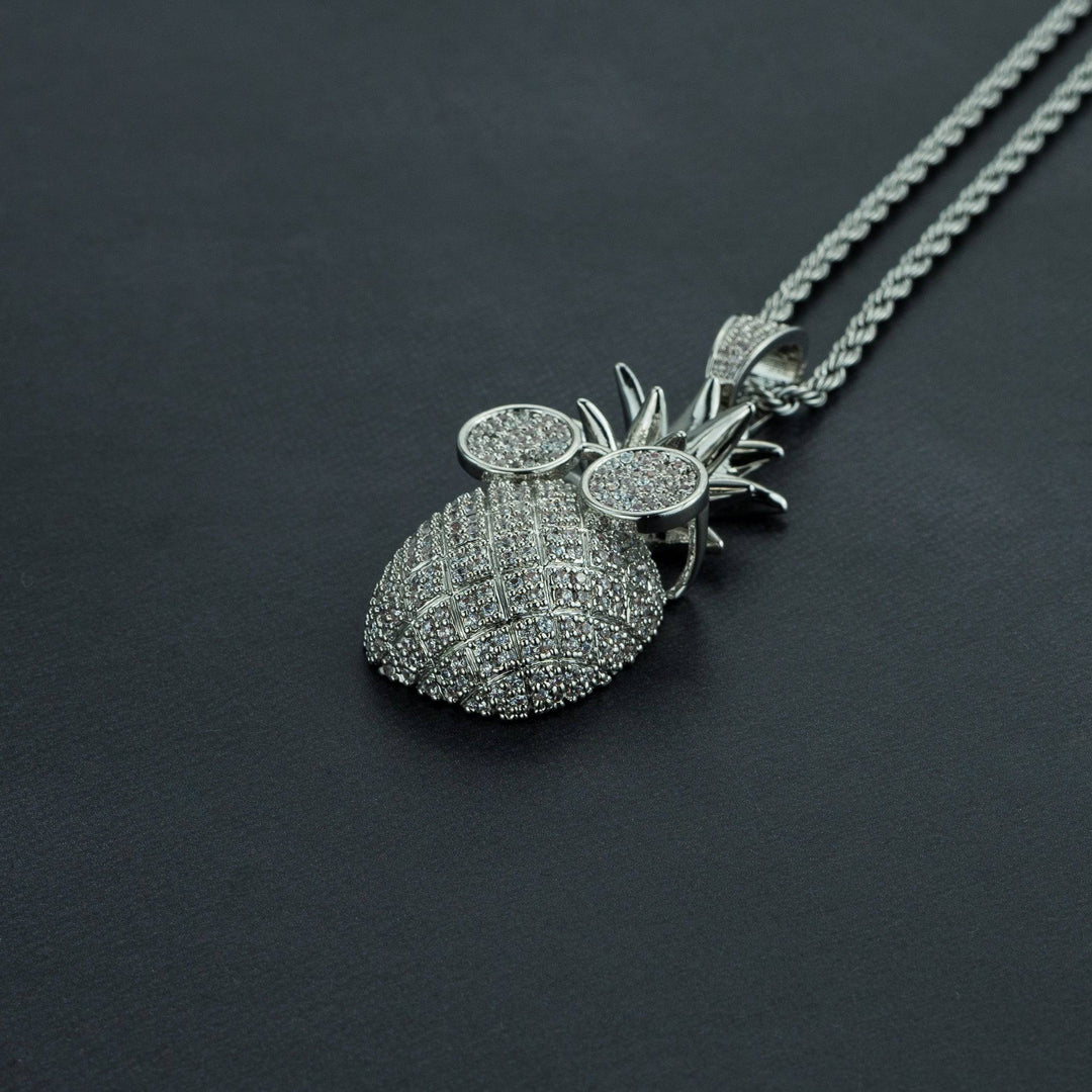 Iced Pineapple Pendant - ICECLIQUE JEWELRY