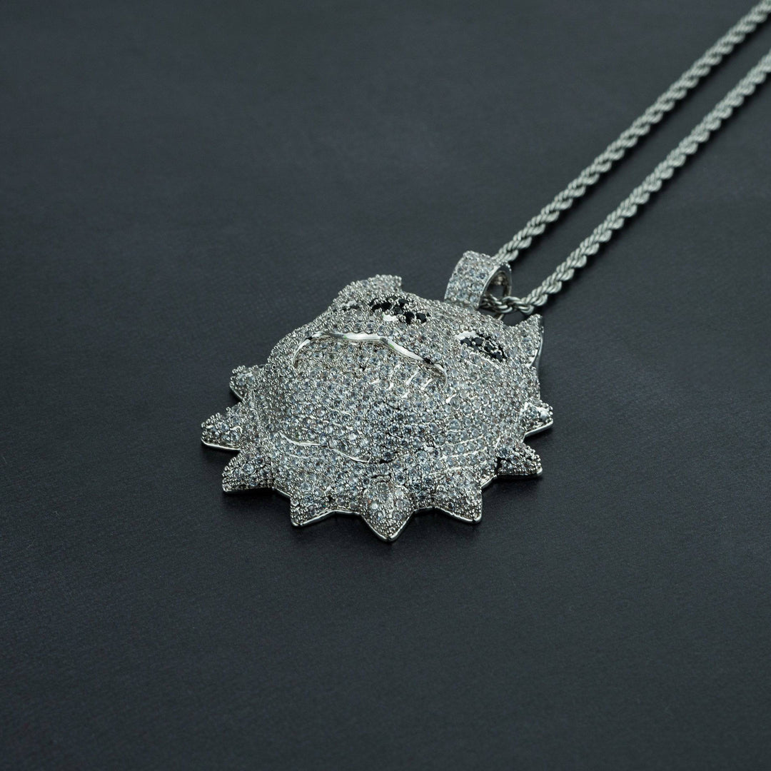 Bulldog Pendant - ICECLIQUE JEWELRY