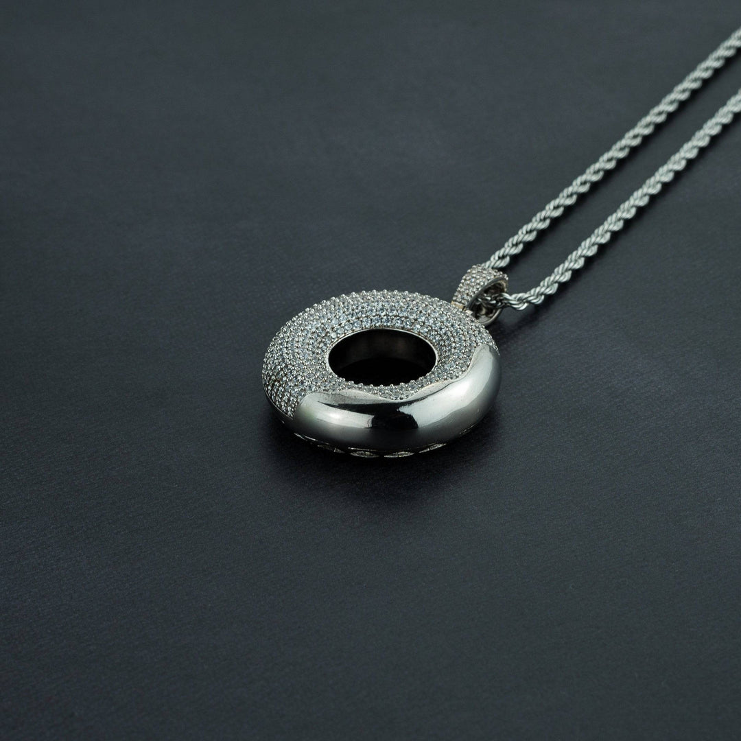 Iced Donut Pendant - ICECLIQUE JEWELRY