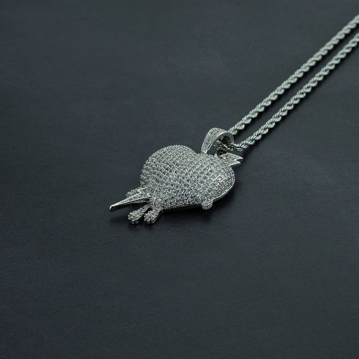 Lightning Heart Pendant - ICECLIQUE JEWELRY